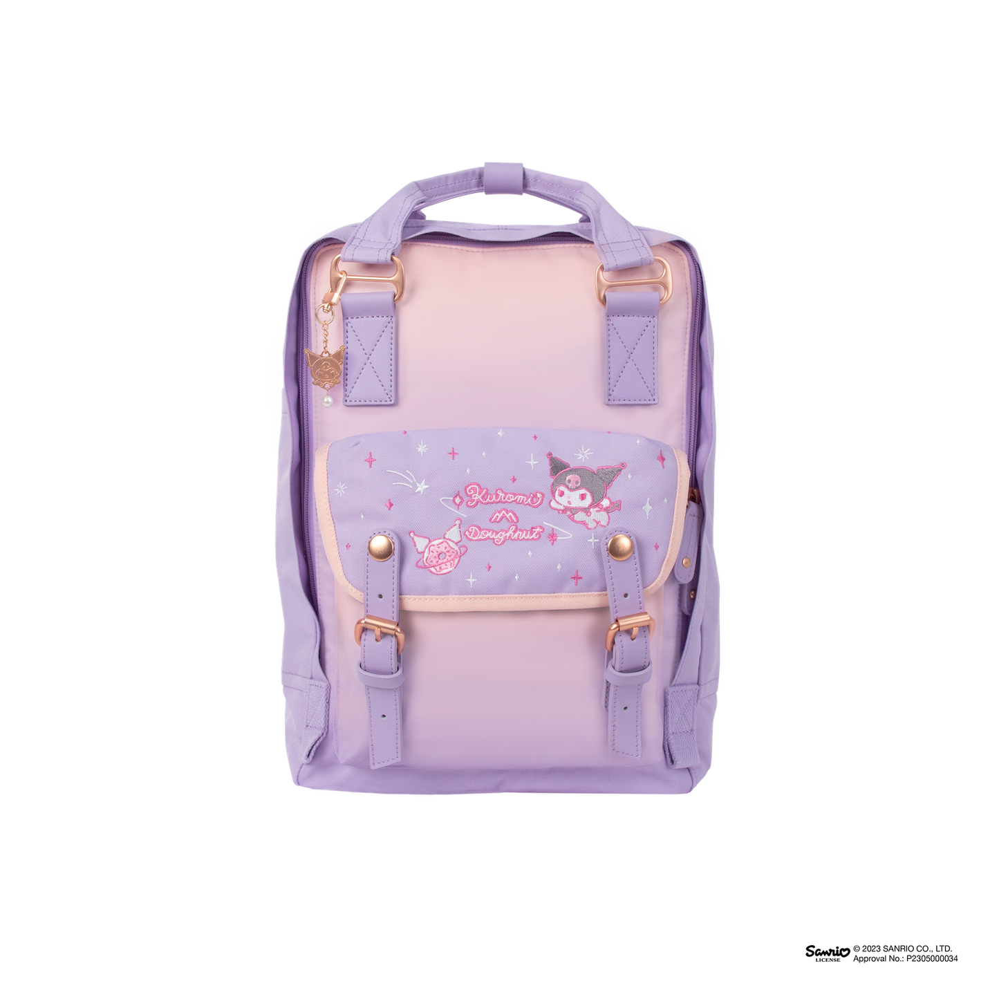 Macaroon Doughnut X Kuromi Series Backpack