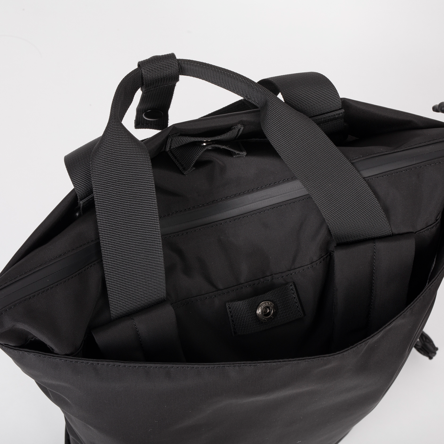 Modish Black Backpack