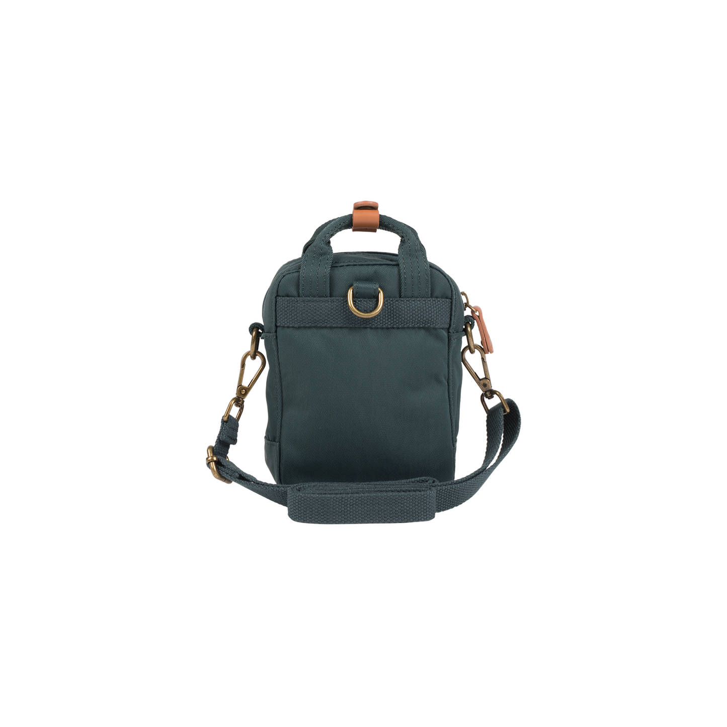 Macaroon Tiny Slate Green X Yellow Crossbody Bag