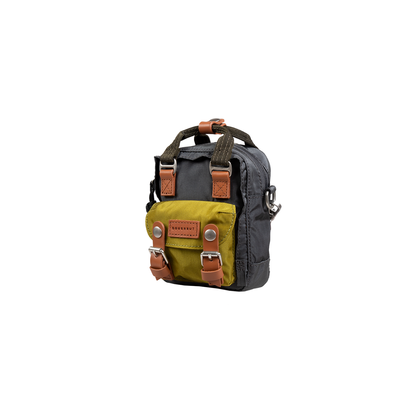 Macaroon Tiny Glossy Blocking Series Crossbody Bag