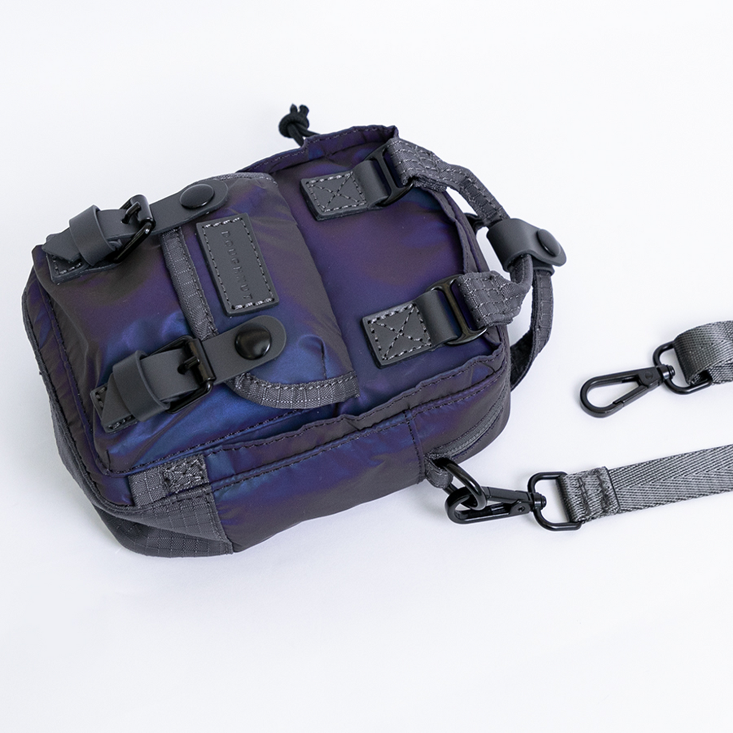 Macaroon Tiny Limelight Series Flash Purple Crossbody Bag