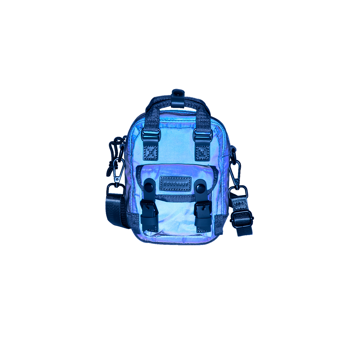 Macaroon Tiny Limelight Series Flash Purple Crossbody Bag