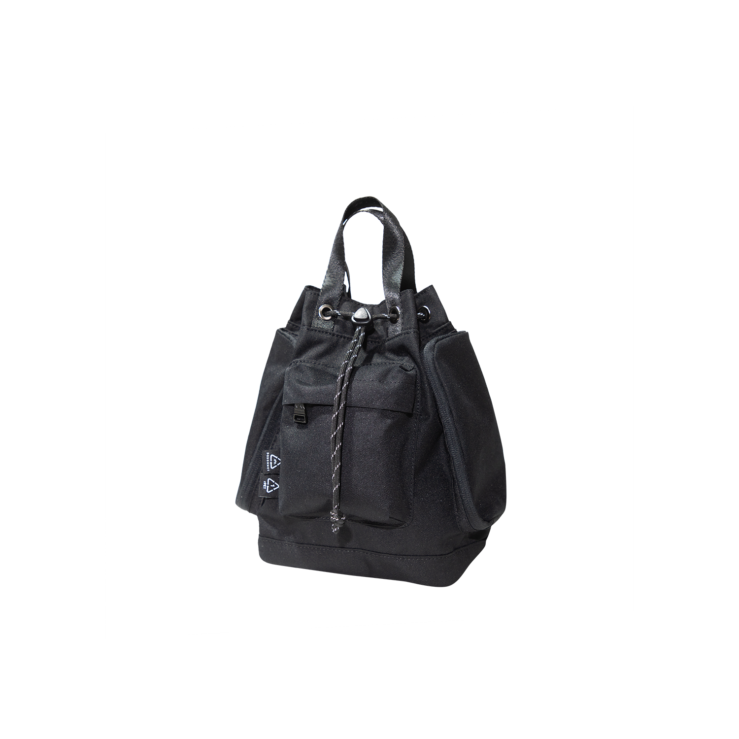 Black pyramid shop backpack