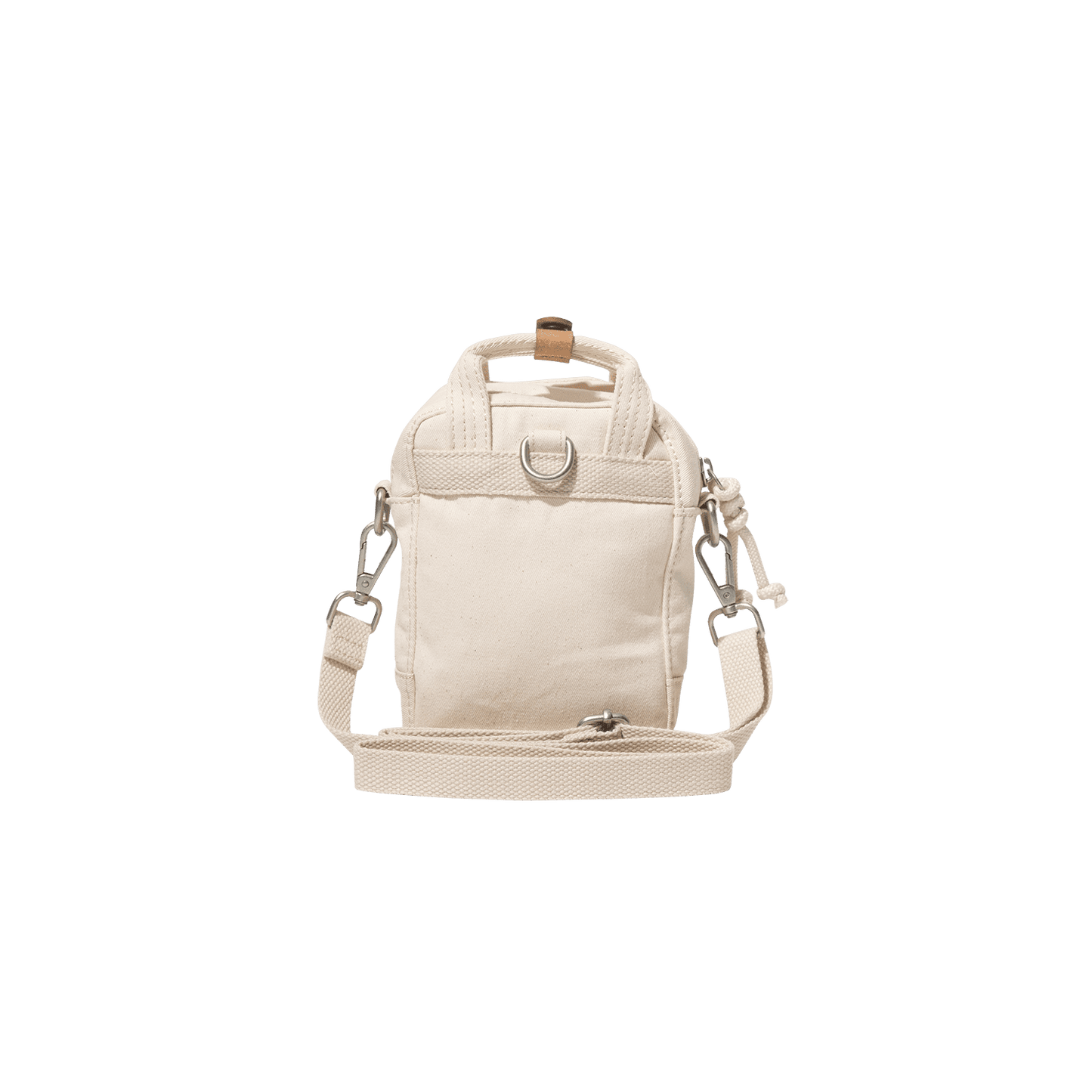 Macaroon Tiny Organic Cotton Series Beige Crossbody Bag