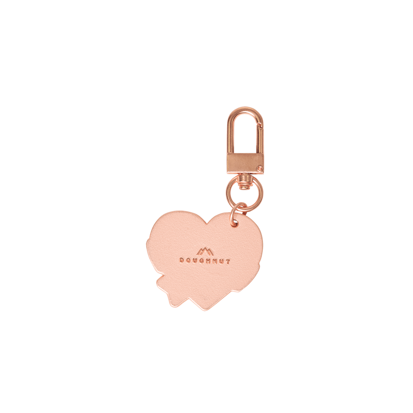 Initial Charm Keychain Heart Keychain