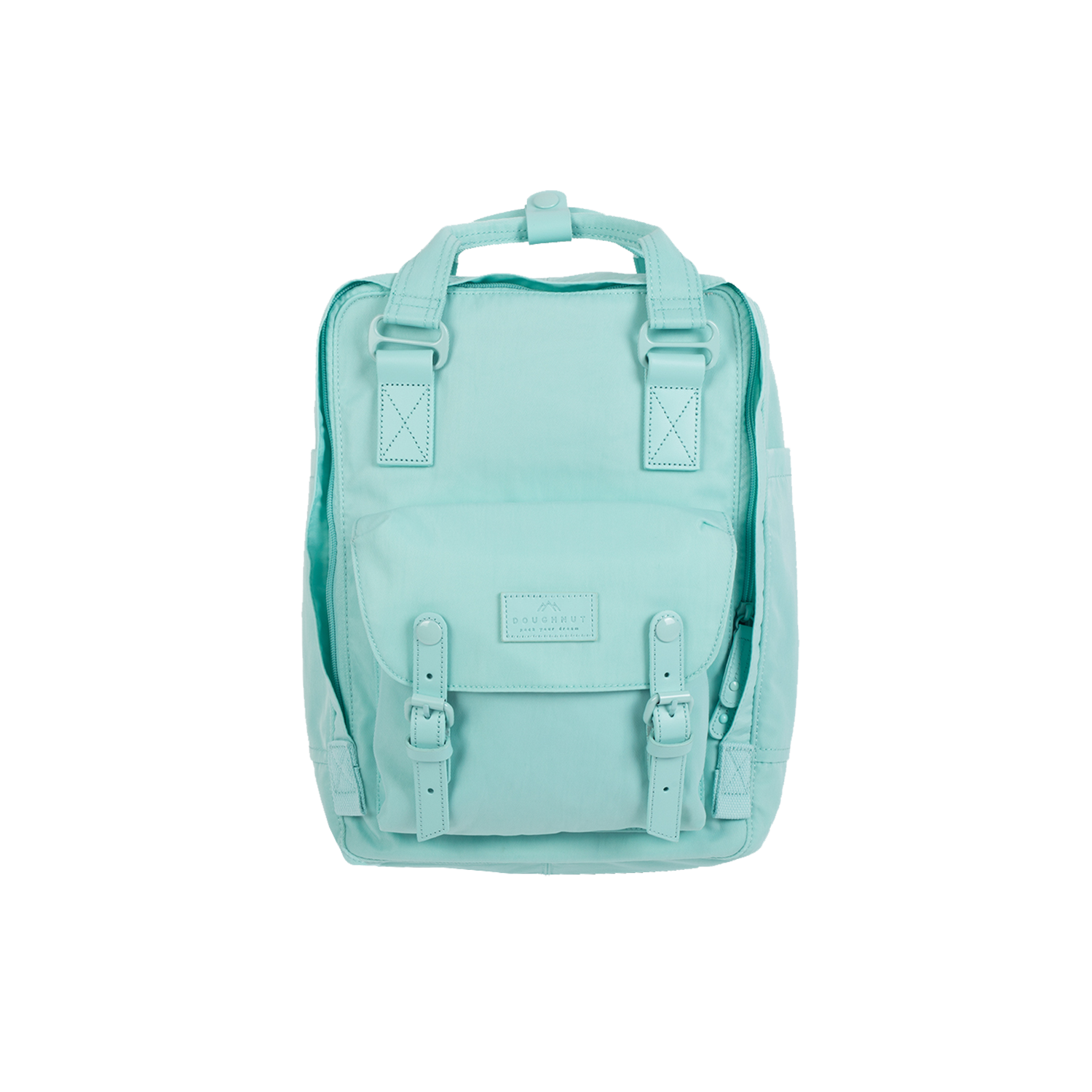 Doughnut macaroon green top backpack