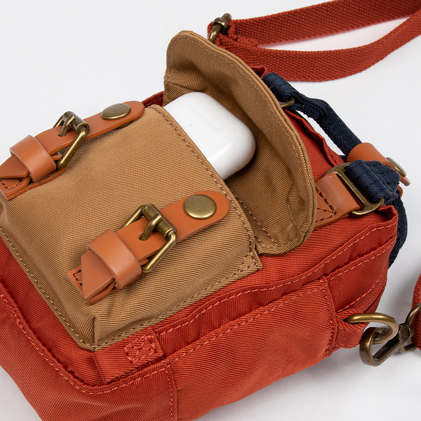 Macaroon Tiny Earth Tone Series Crossbody Bag